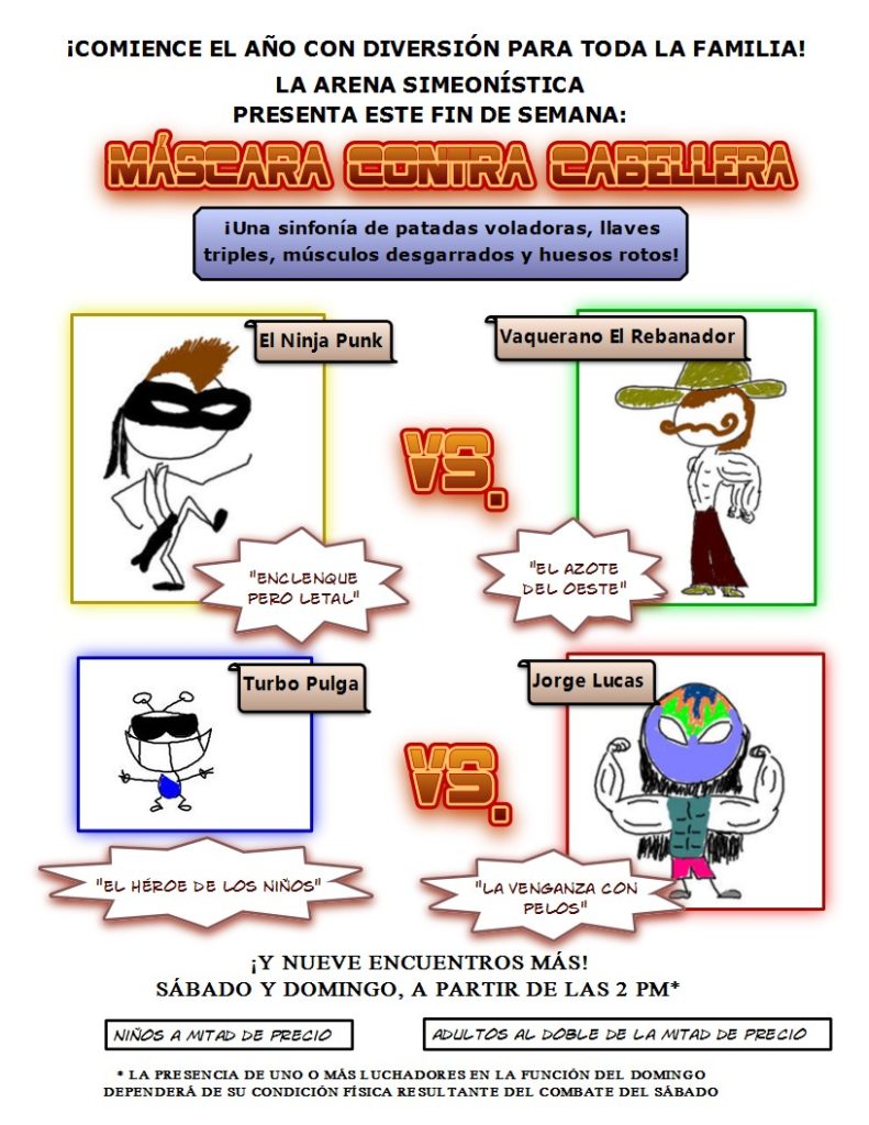 Máscara contra Cabellera Simeonístico